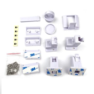 China Hot Sale Cabinet Doors OEM Magnetic Lock Kit For Baby 4locks+1key for sale