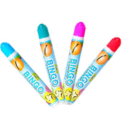 China Small fluorescent pp capcity bingo daubers marker products-20ml CH2807 ink dauber, unique bingo dauber, mini size and high quality for sale