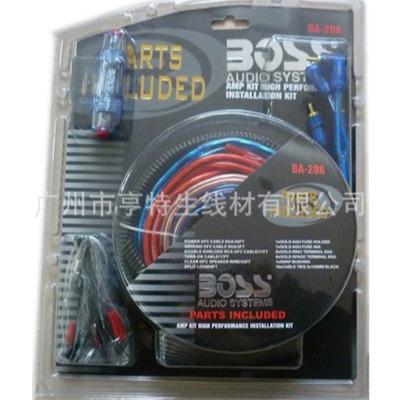 China Audio Modified Subwoofer Modified Line Line Harmtesam Universal Purpose Born Car Subwoofer Power Amplifier Wire Car Set BA-208 for sale