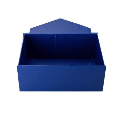 China Wholesales Custom Recyclable Collapsible Folding Storage Cartons Collapsible Paper Gift Boxes for sale