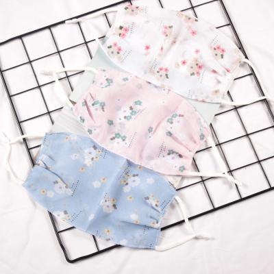 China Reusable Dust Proof Cotton Face Maskes Printed by Custom Designer Reusable Face Maskes for sale