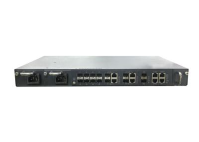 China GPON cassette OLT 8 port OLT pizzabox 1RU 10GE uplink 2.5G download zte huawei fiberhome for sale