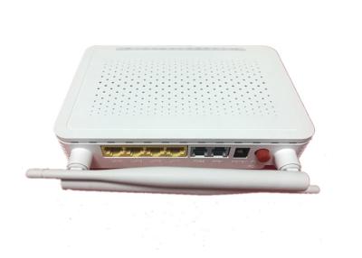 China OS-GU04G2VW Lightweight GPON ONT Durable Plastic Material DC 12V 4GE+2POTS+WIFi Realtek chip for sale