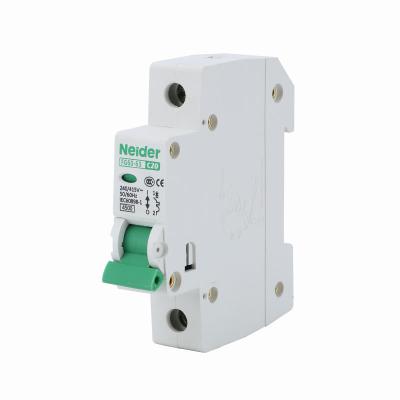 China MCB NPM1-63/FG60-63 1A-63A Thailand Electric Miniature Circuit Breaker 6000A/4500A for sale