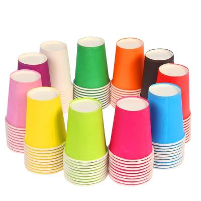 China Wholesale Recyclable Biodegradable Disposable Office 9oz Custom LOGO Thick Advertising Paper Cup for sale