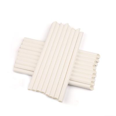 China Wholesale Custom Colored Disposable Eco-friendly Recycled Materials 8mm*200mm Christmas Festival Decoration Drink Biodegradable Paper Straw for sale