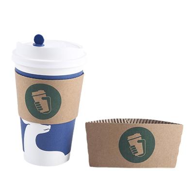 China Wholesale Biodegradable Disposable Heat Insulation Paper Thick Cup Holder for sale