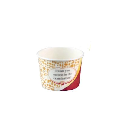 China Disposable Cheap Reusable Ice Cream Bowls Paper Container Eco - Friendly Disposable Cups for sale