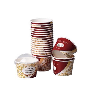 China High Quality Disposable Cup Dessert Ice Cream Bowl Yogurt Cups Ice Cream Packaging Bowls With Custom Design for sale