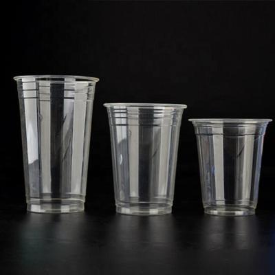 China Disposable Clear PLA Disposable Plastic Cup for sale