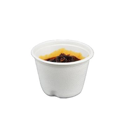 China Eco-friendly biodegradable custom compostable with your own logo corn food container starchtakeaway soup bowl for sale