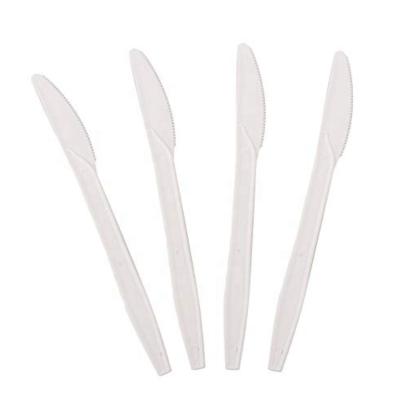 China Cornstarch Knife Compostable Mini Biodegradable Compostable Cornstarch Cutlery Custom Fork and Soup for sale