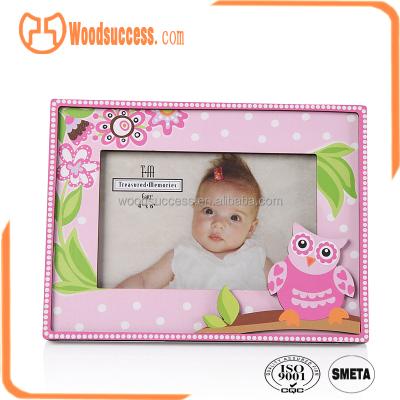 China Morden's Artificial Flower Baby 12 Month Photo Frame for sale