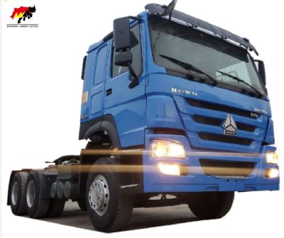 China Reliable Transport Supplier Used Sinotruk Howo Truck Tractor 371hp 6*4 For Sale for sale