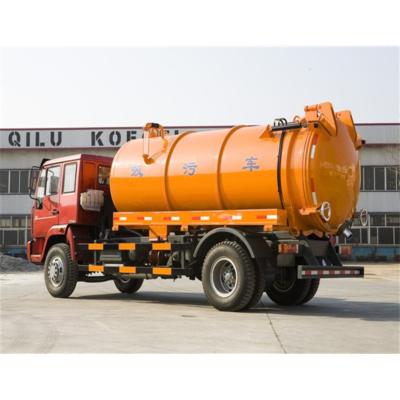 China DFAC 10000l Sewer Truck 12000l Sewage Suction Cleaning Truck 21 - 30T for sale