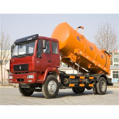 China Hot Selling Sewage Tanker Truck Made In China 14-16 CBM for sale