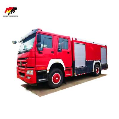 China Firetruck Vehicle 10000 Liters Foton 6x4 Fire Truck Ladder Water Foam Fire Fighting Truck Price Rescue Truck Brand New 150 - 250hp Diesel for sale