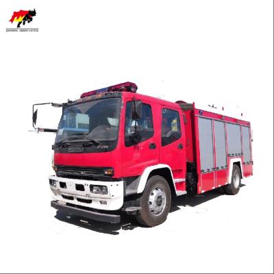 China The cheapest price 4*2 emergency rescue fire engine fighting truck 8430*2500*3660 for sale