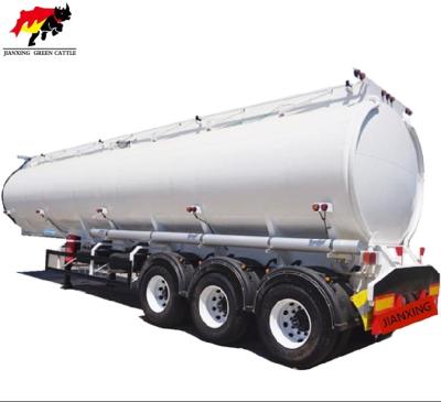 China Truck trailer 3 axle 45000 liters fuel oil tanker fuel tank semi trailer for sale for sale