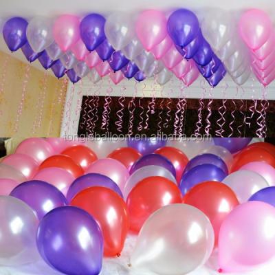 China Natual latex festival decoration round balloons latex balloon for wedding decoration for sale