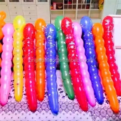 China Toy Chinese Manufacturer Promotional Balloon 8 Shaped Latex Balloon Long for sale