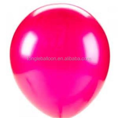 China Party China Supplier Nature Latex Color 100% Metallic Latex Balloons for sale