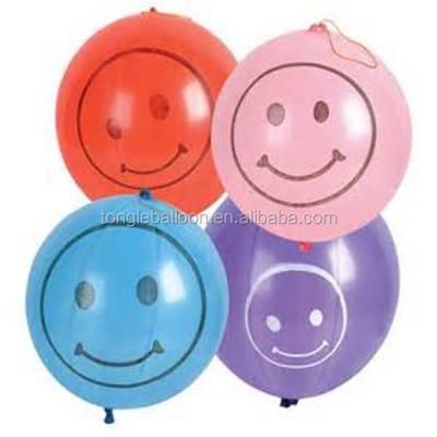 China Natural latex photo printed punch balloon, latex balloon for sale