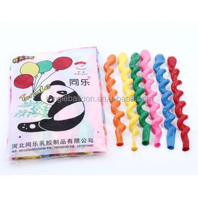 China Advertising en standard special shaped balloons screw balloon with different size for sale