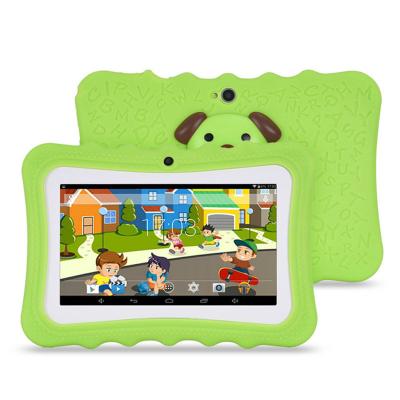 China Amazon hot sale kids tablets 7inch wifi quad core 8G educational learning kids tablet 7