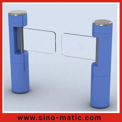 China Security Pedestrian Access Control System Power Coating Automatic Swing Gate for sale