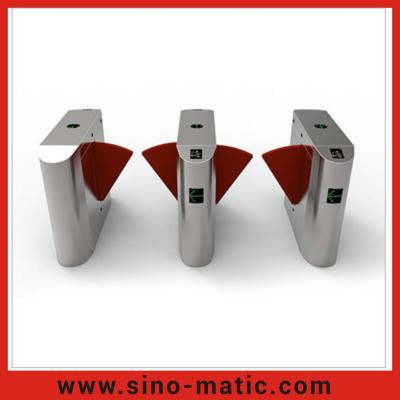 China 316 Stainless Steel Automatic Access Control System Flap Barrier Speed Gate for sale