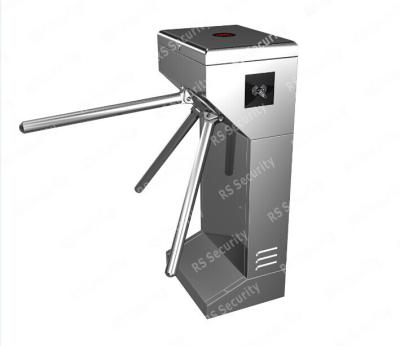 China Factories Full Automatic Waist Height Turnstiles Compatible IC ID Card for sale