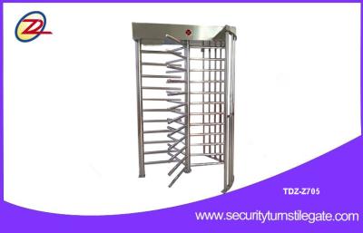 China 316 Stainless Steel Fingerprint Full height Turnstile with Fully Automatic Mechanism for sale