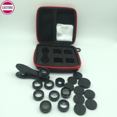 China Multifunctional 10 In 1 Outer Phone Lens Camera Kits For Mobile Phone Shooting for sale