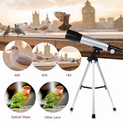 China Wholesale Alloy+ 36050 Kids Astronomical Telescope Aluminum Optical Glass Length 50mm Focal Refracting Telescope Small As Gifts For Kids Off-Schedule for sale