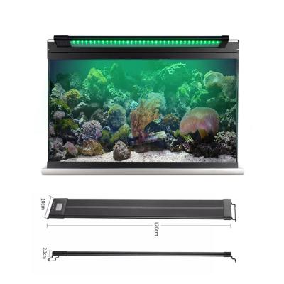 China Viable Aquarium Light 120cm 60W Dimmable Adjustable Waterproof Aquarium Led Aquarium Light Coral Reef Growth Bracket Light for sale