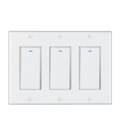 China 1 PC UL94V-0 EU Standard 2 3 Band 30A Wifi Water Heater Switch Smart Home Support Alexa Google Home for sale