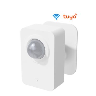 China Wifi PIR Motion Sensor Tuya WiFi Home Security PIR Motion Detector Alarm for sale