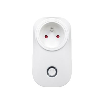 China Wifi Tuya/Smart WiFi Life/Complete France Remote Control Smart Plug Socket with Alexa and Google Assistant for sale