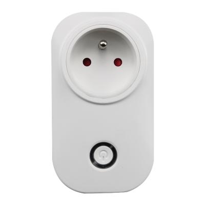 China Google Alexa Tuya IFTTT Wireless APP Wifi Life 10A WiFi Remote Control Mini Power Smart Socket Plug Smart Plug for sale