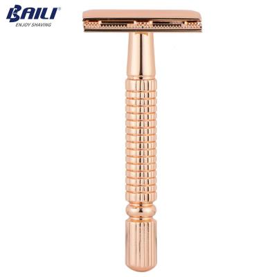 China Single Blade Biali Size Quality Double Edge Safety Razor Shaving Razor Set Shaving Blade Razor for sale