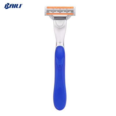 China Cheap Customized 5 Blade Logo 5 Blade Razor Blades Mens Razor 5 Blade System Razor for sale