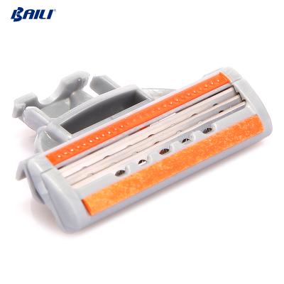 China Baili Triple Blade Triple Blades Razor Disposable Razor Blades for sale