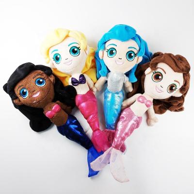 China New Design Mermaid Short Soft Plush Toy High Quality Soft Plush Toy For Children for sale