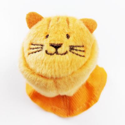 China Animal Hand Made Plush Toy Hand Finger Puppets Finger Puppet Toy For Kids for sale