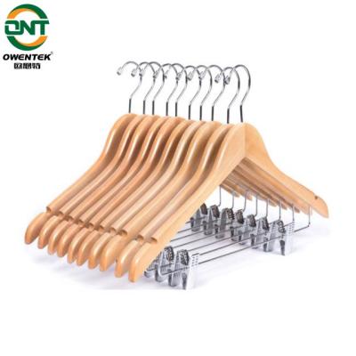 China CLASSIC aromatic hangers customized wooden coat hanger painting coat hanger wholesale for sale