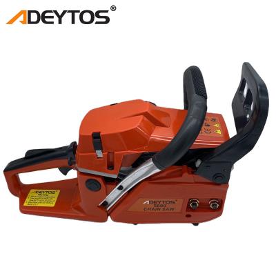 China Manufacturing Plant Higher Quality Factory Price Of 52cc Wood Cutting Chainsaw 2200w 2-stroke Gasoline Chainsaw for sale