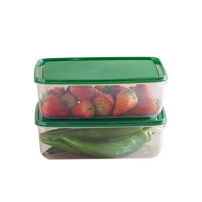 China New Freshness Preservation Plastic Storage Box With Lid Refrigerator Storage Box For Whole Grain Refrigerated Storage Box for sale