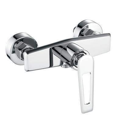 China Thermostatic Faucets Exposed Single Handle Bathtub Mixer Shower Faucet for sale