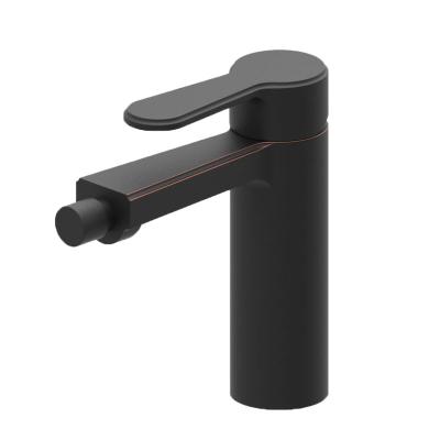 China Thermostatic Faucets Meiya Mirror Carving Tech Brass Oil Rubbed Bronze Bidet Mixer Tap for sale